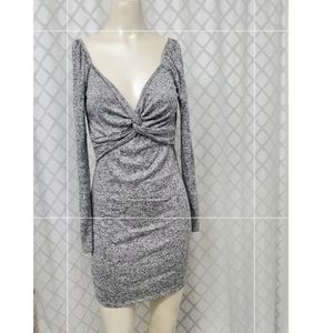 Womens long sleeve mini dress